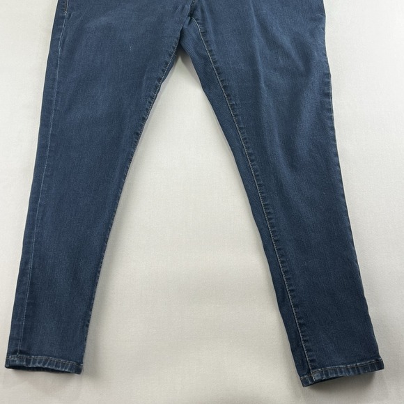 LulaRoe Womens Blue Denim Jeans Size 36 High Rise Skinny Stretch - Picture 3 of 10